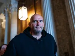 Democratic senator John Fetterman praises Trump on Iran, steel during event at Kennedy Institute